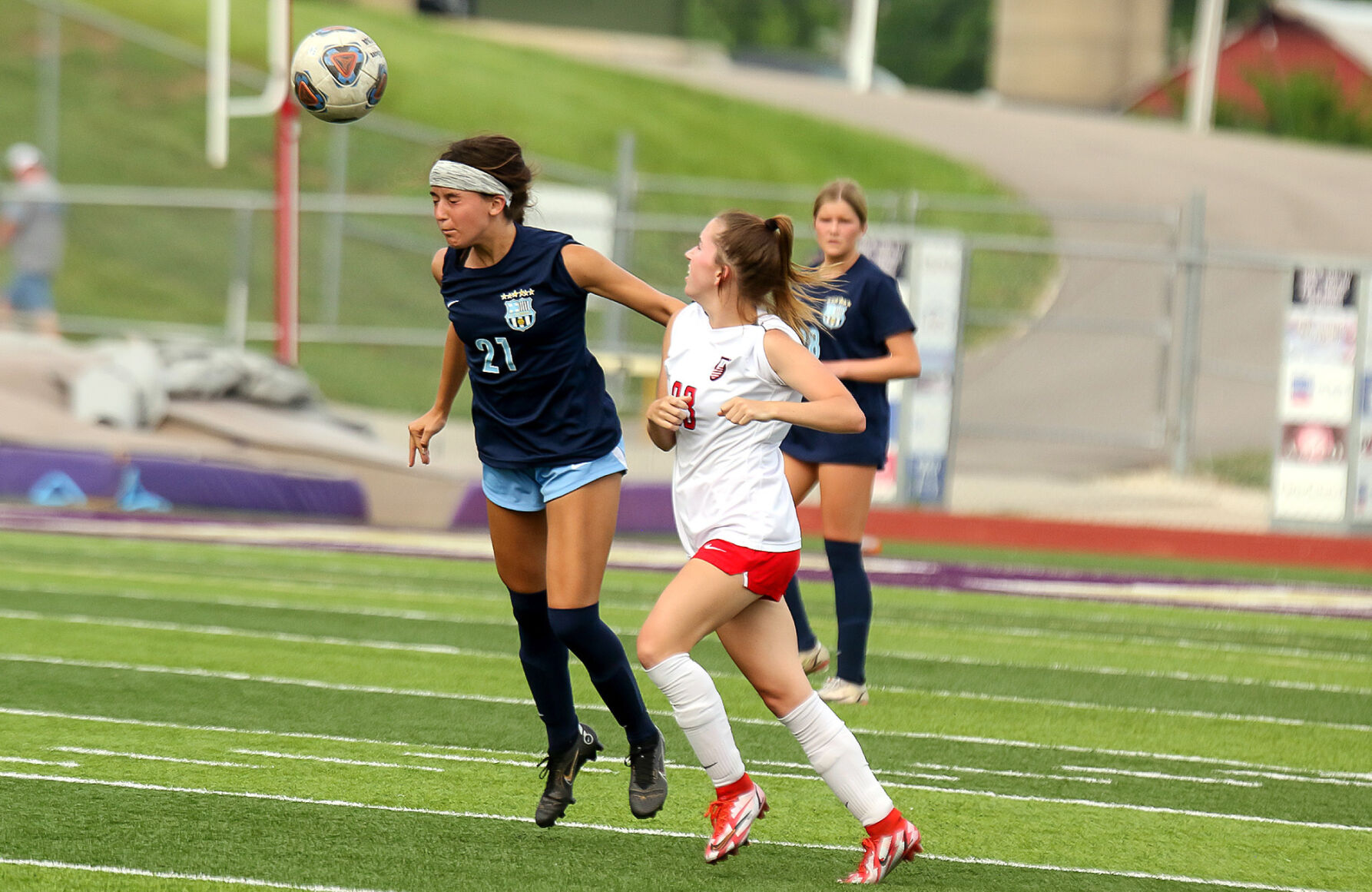 St. Dominic vs. Liberty girls soccer